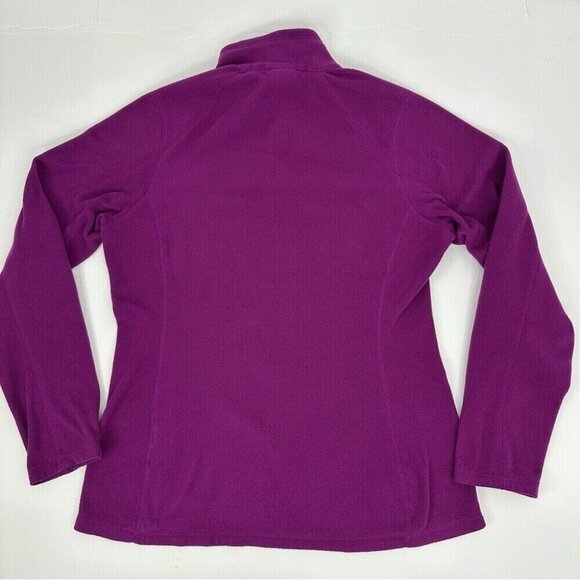 The North Face Women's Purple Athletic 1/4 Zip Fleece Activewear‎ Top Small/C38 - Picture 7 of 14